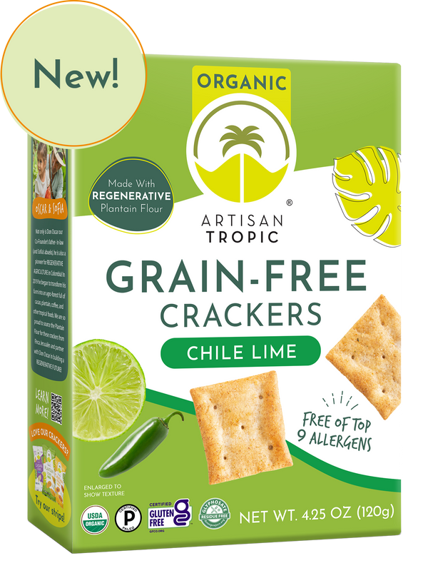 Chili Lime Grain Free Crackers