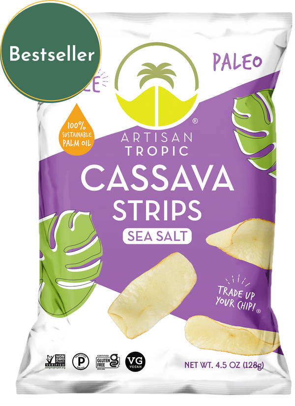 Cassava Strips: Sea Salt